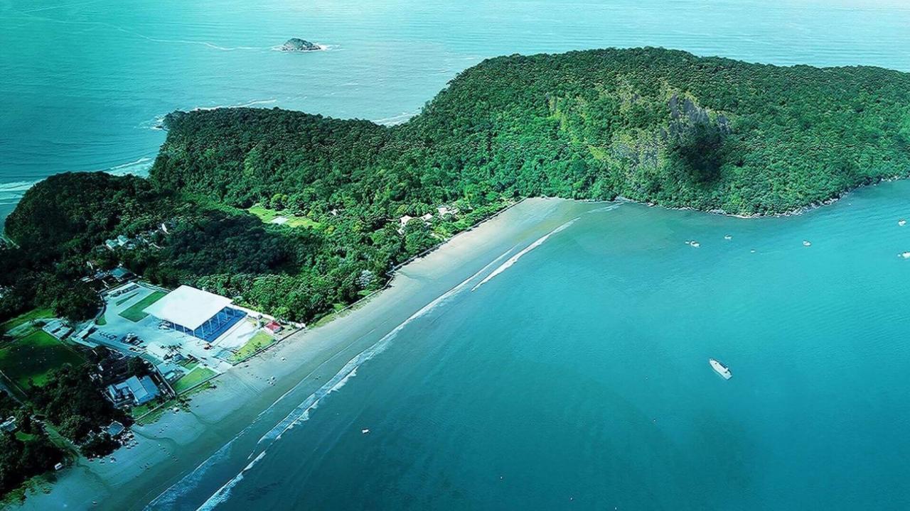 Pousada Vistazul - Piscina Climatizada - Pe Na Areia Bertioga Kültér fotó