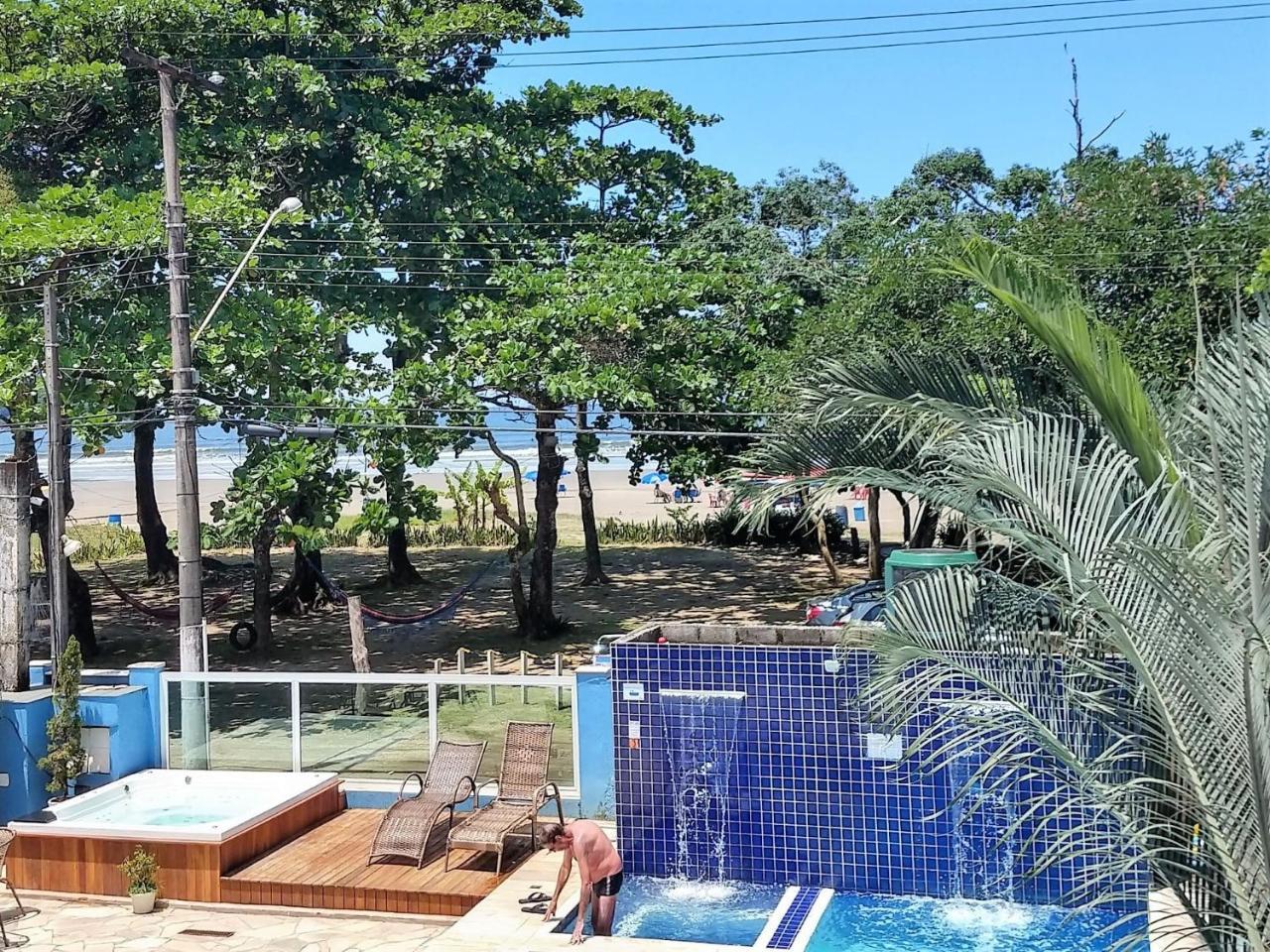 Pousada Vistazul - Piscina Climatizada - Pe Na Areia Bertioga Kültér fotó