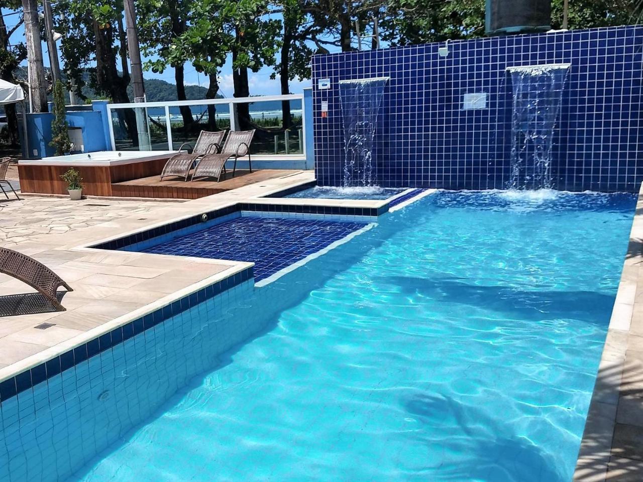 Pousada Vistazul - Piscina Climatizada - Pe Na Areia Bertioga Kültér fotó