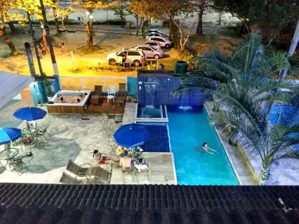 Pousada Vistazul - Piscina Climatizada - Pe Na Areia Bertioga Kültér fotó
